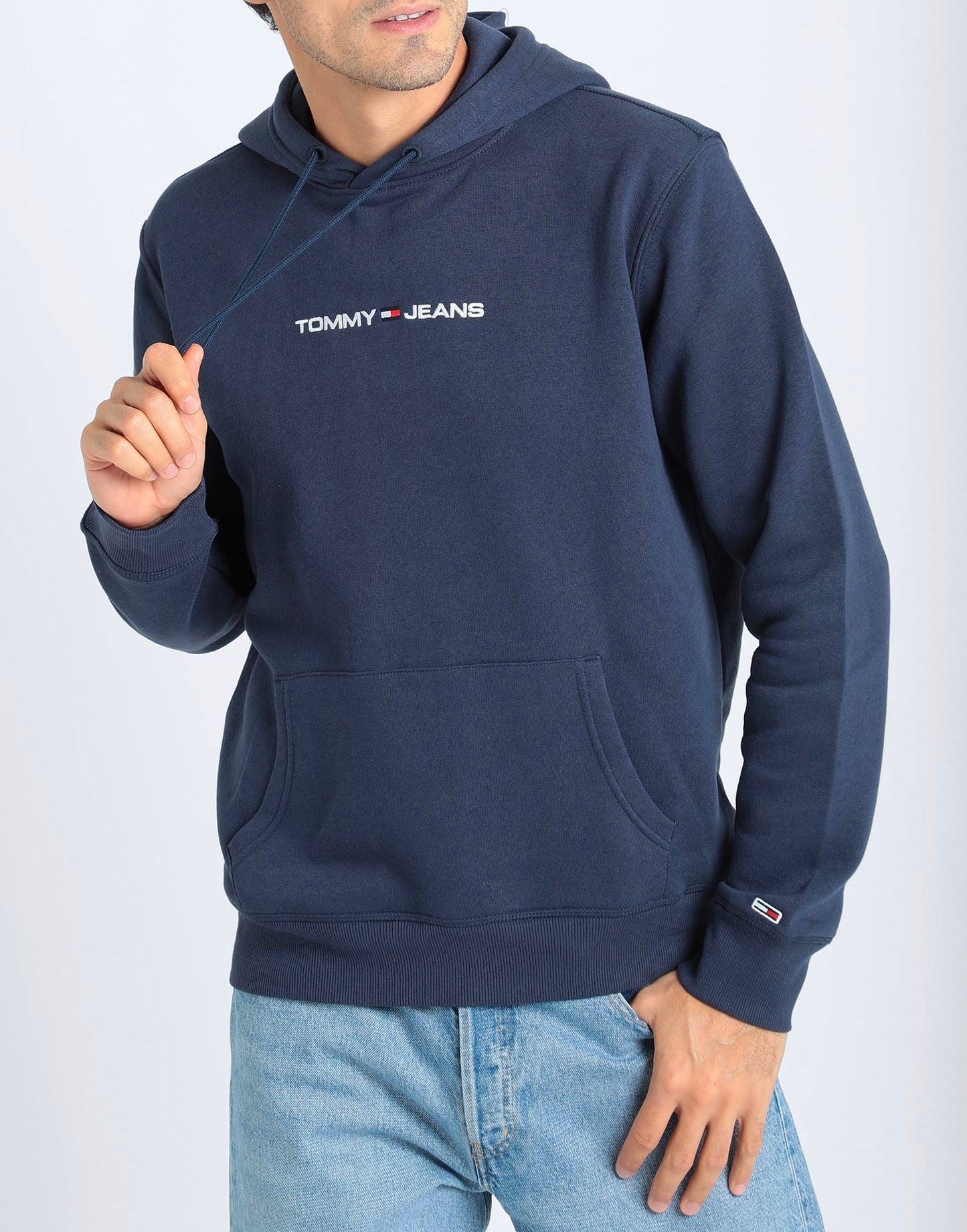 Tommy Jeans Hoodie Regular Fit - NavyBlue