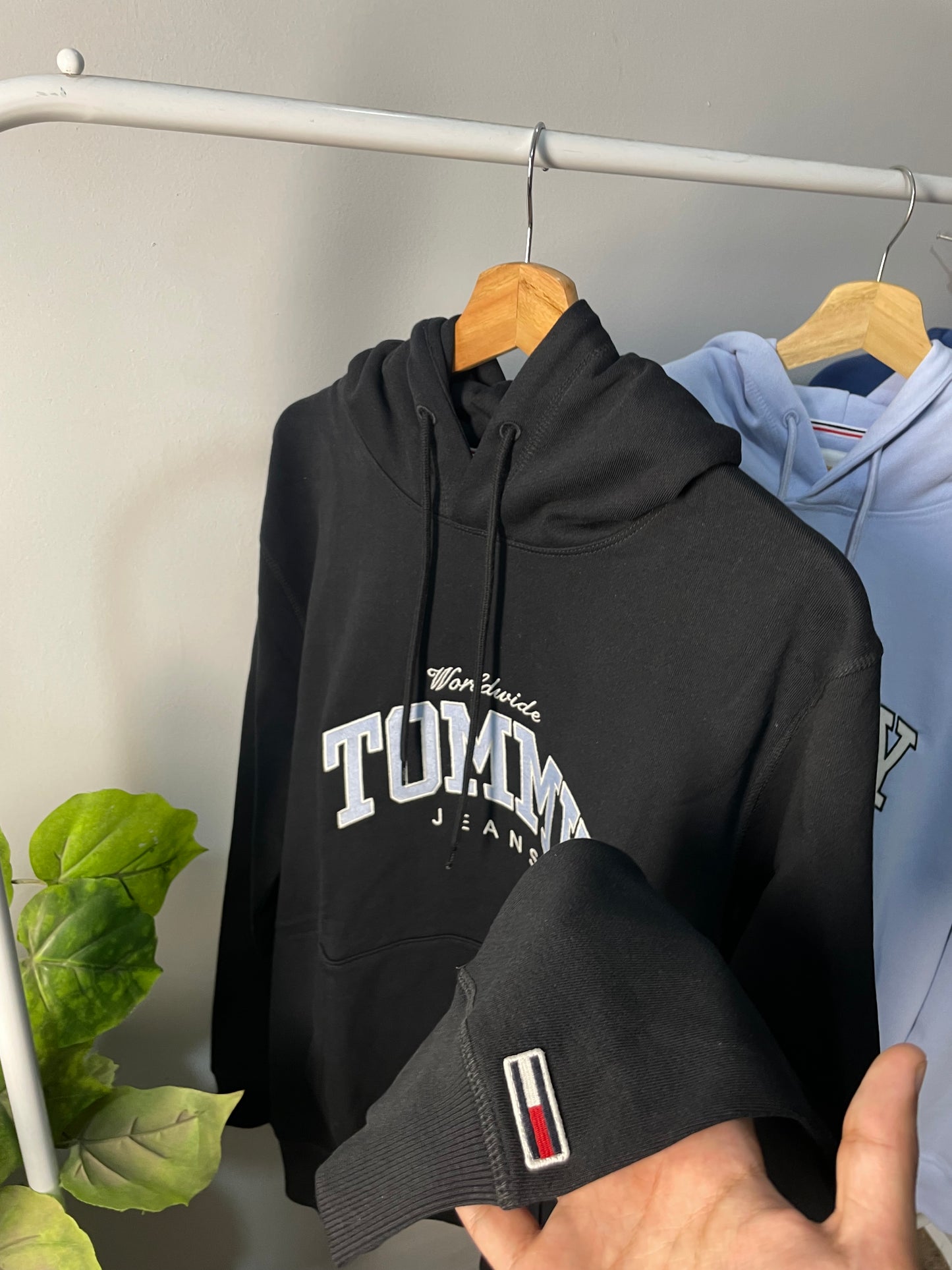 Tommy Jeans Varsity Logo Terry Hoody - Regular Fit