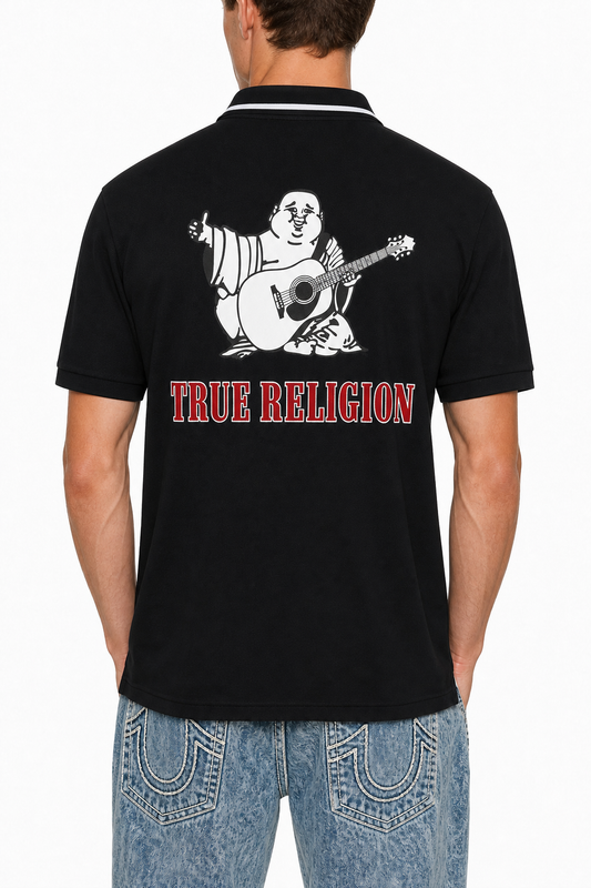 True Religion logo polo shirt