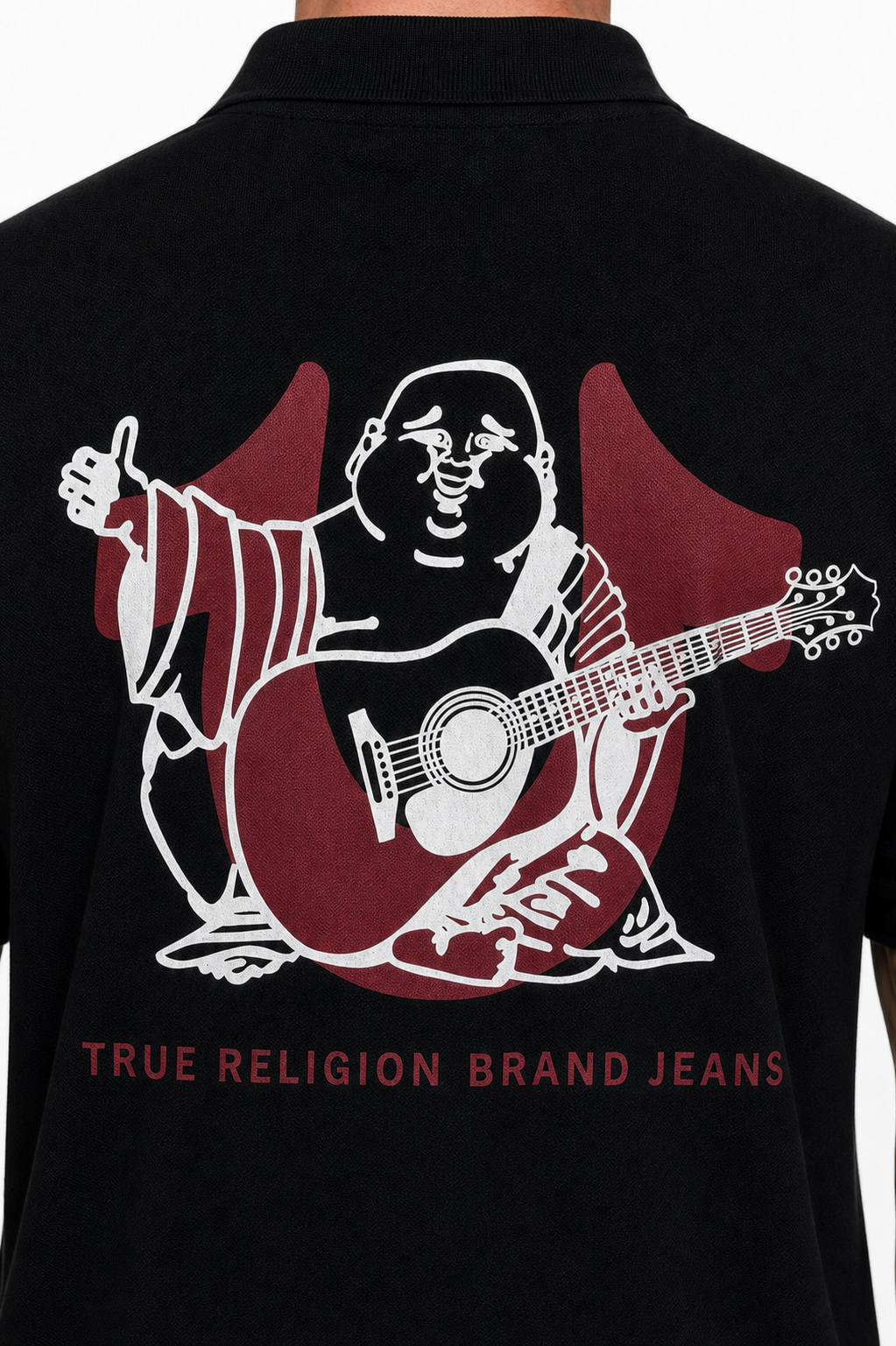 True Religion logo polo shirt