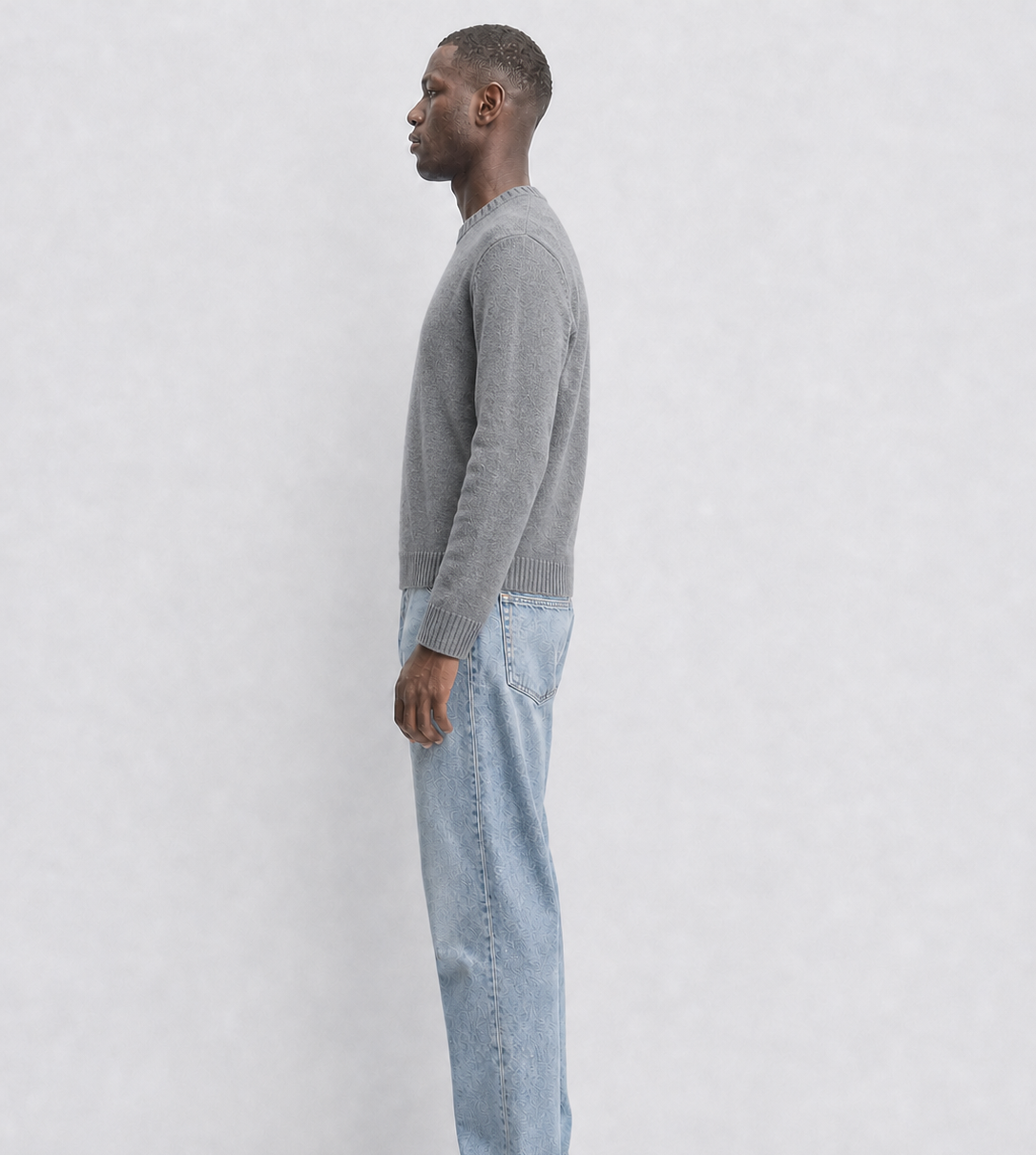 Zara Cropped Heavy Wool Sweater