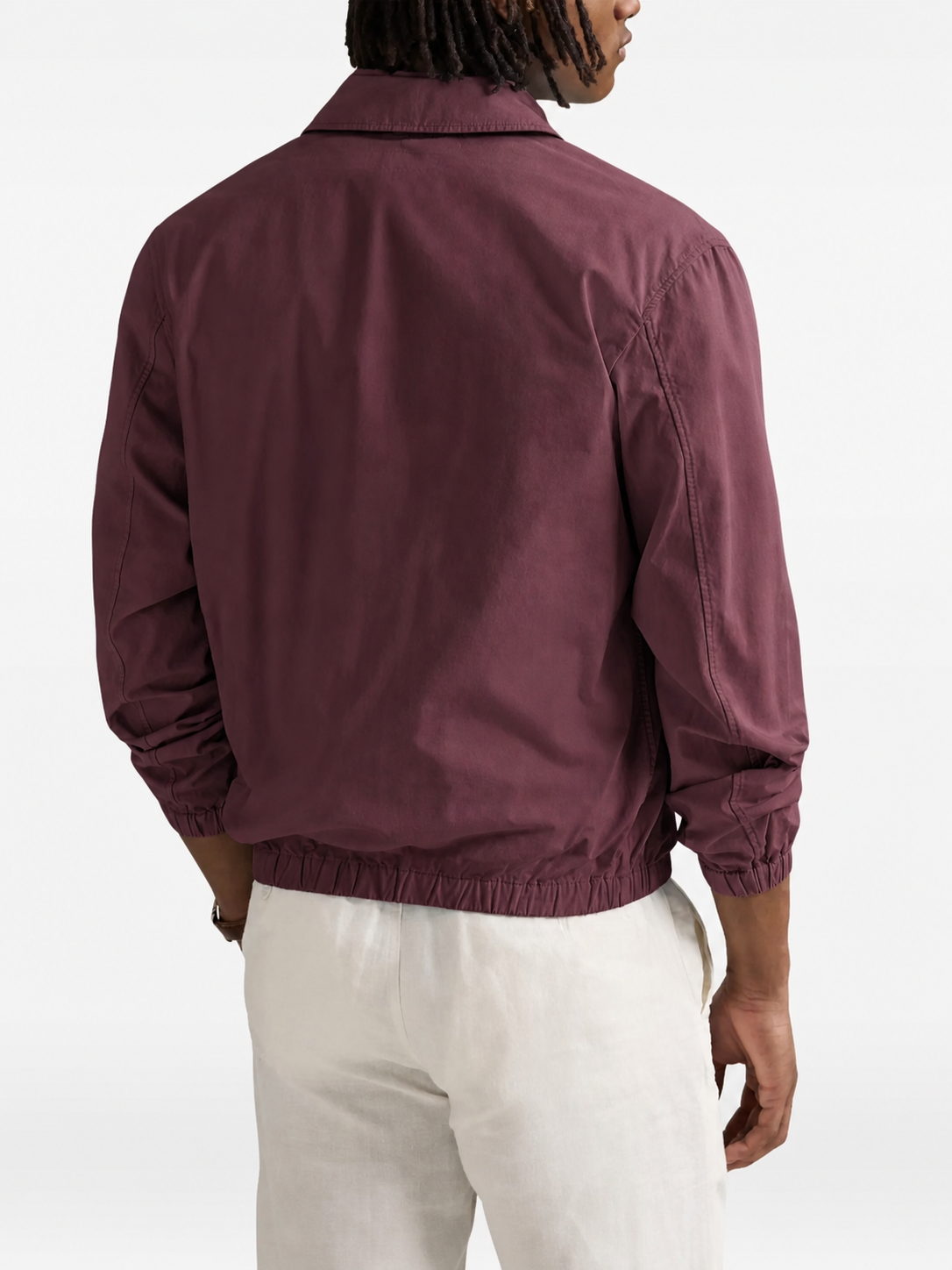 Ralph Lauren Bayport Poplin Cropped Jacket