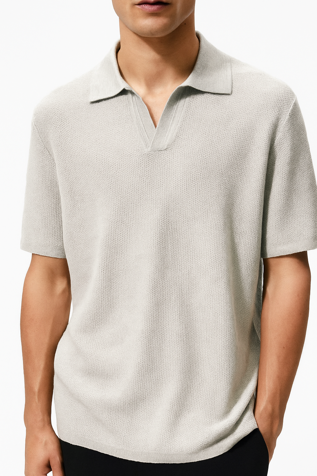 Zara Knit Polo Shirt