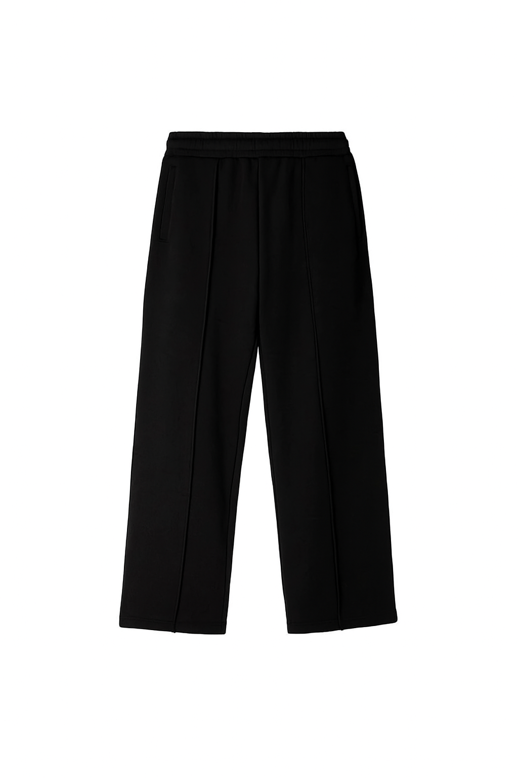 Bershka wide leg sweatpants - Black
