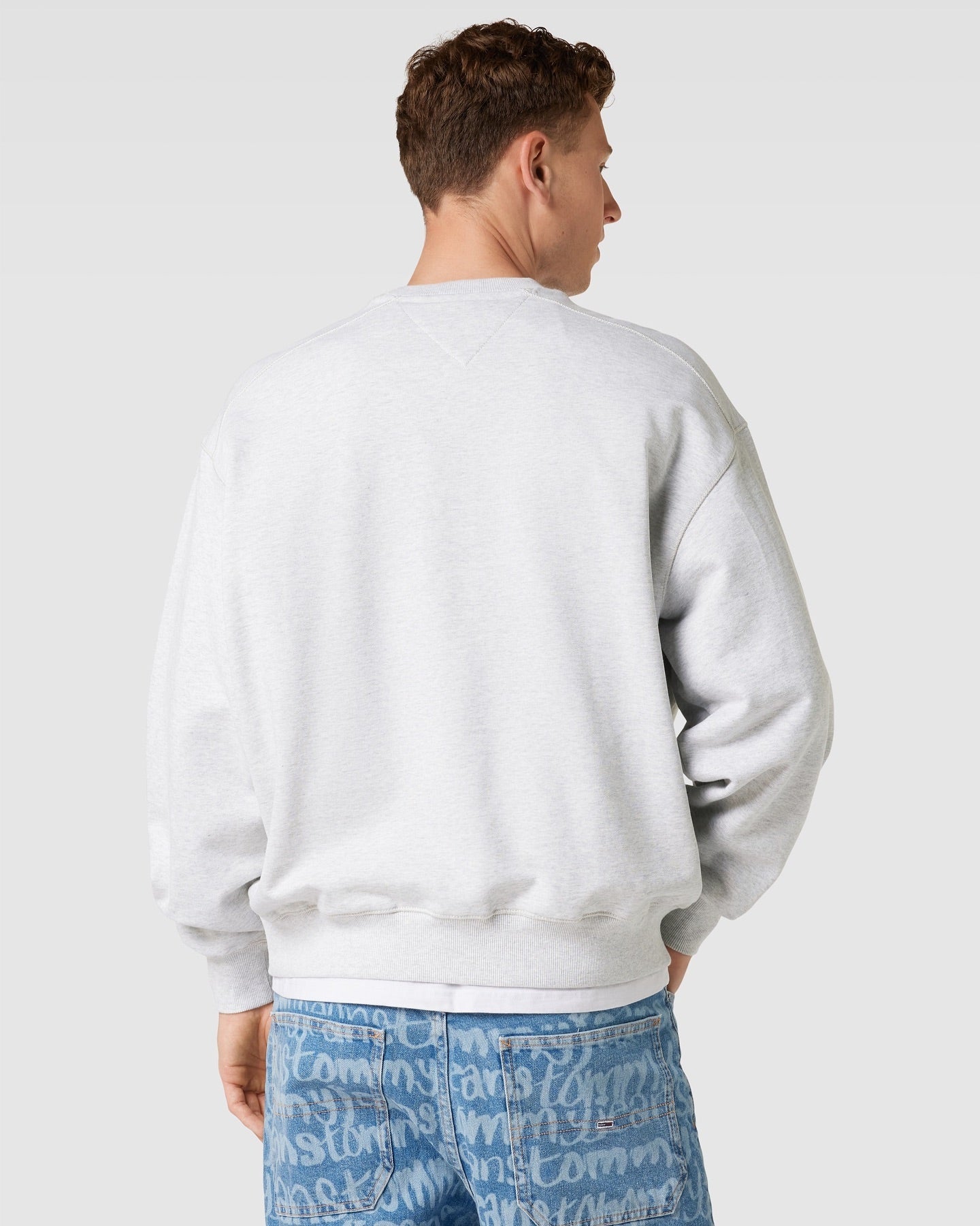 Tommy Jeans Crewneck Boxi Fit - Grey