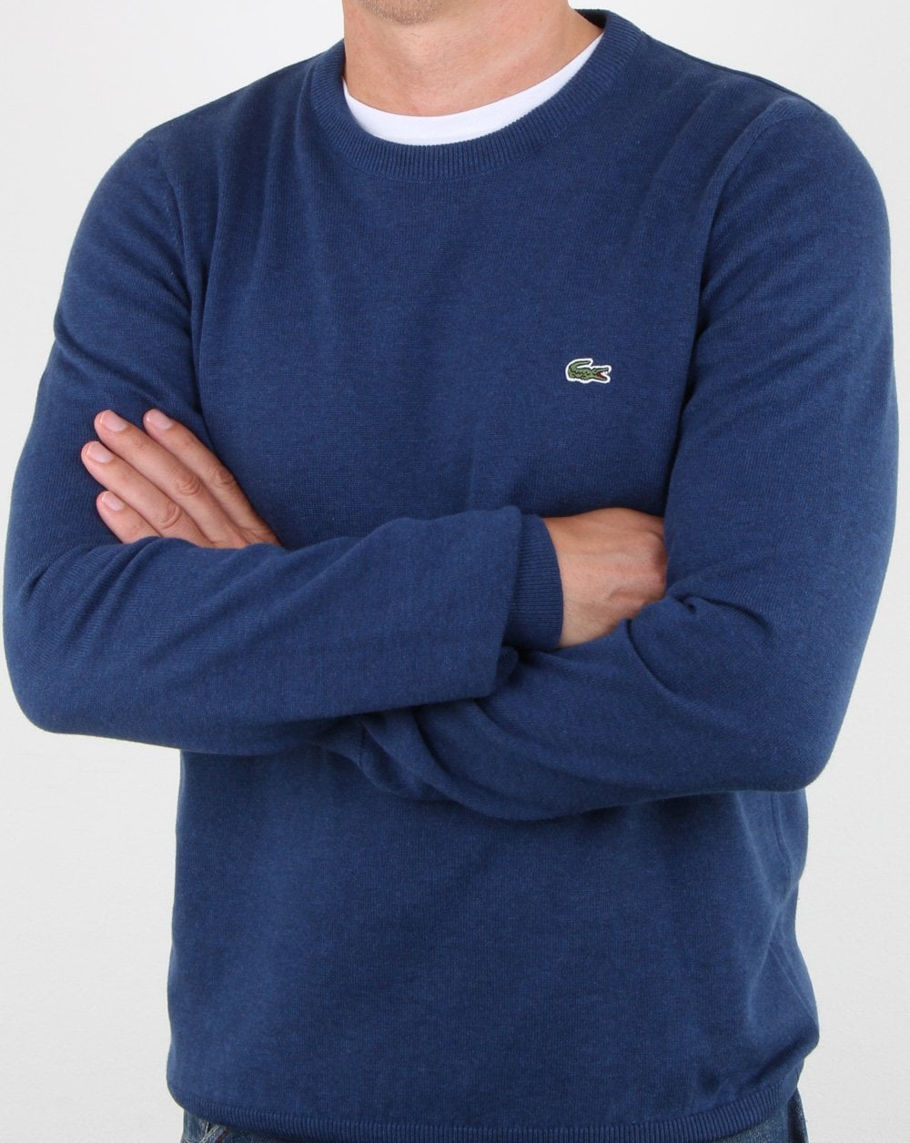 Lacoste Lightweight Wool Crewneck Sweater