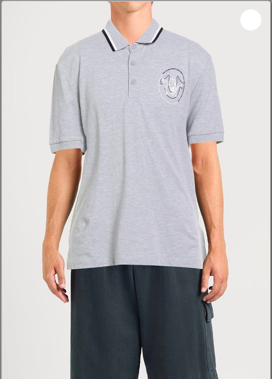 True Religion logo polo shirt