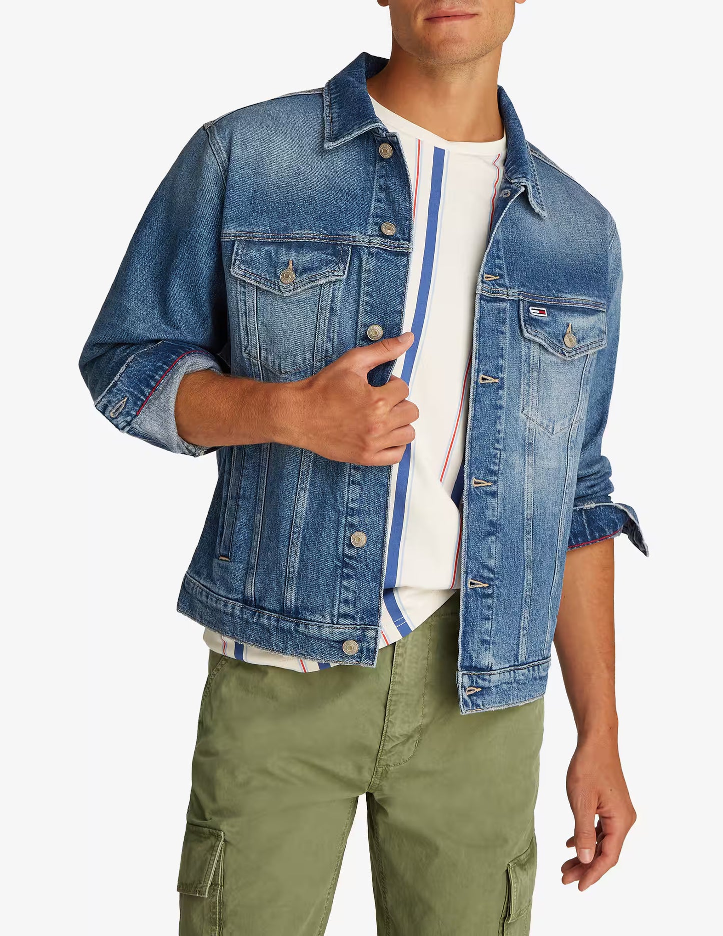 Tommy Jeans Trucker retro logo jacket