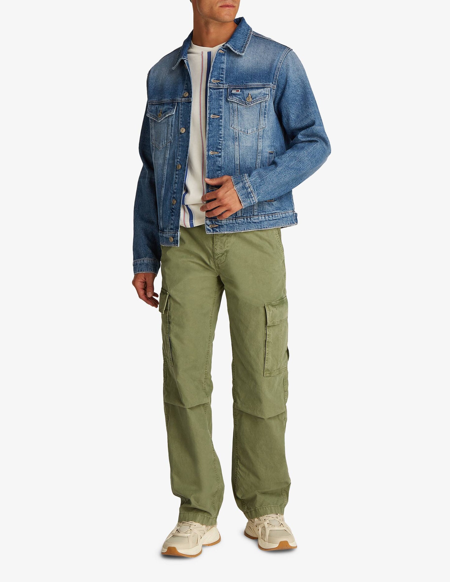 Tommy Jeans Trucker retro logo jacket