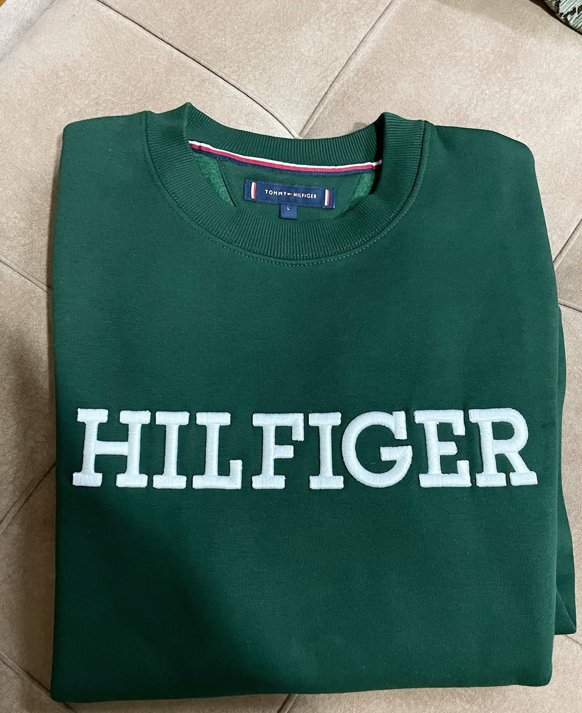 Tommy Hilfiger Embroidered Monotype Crewneck