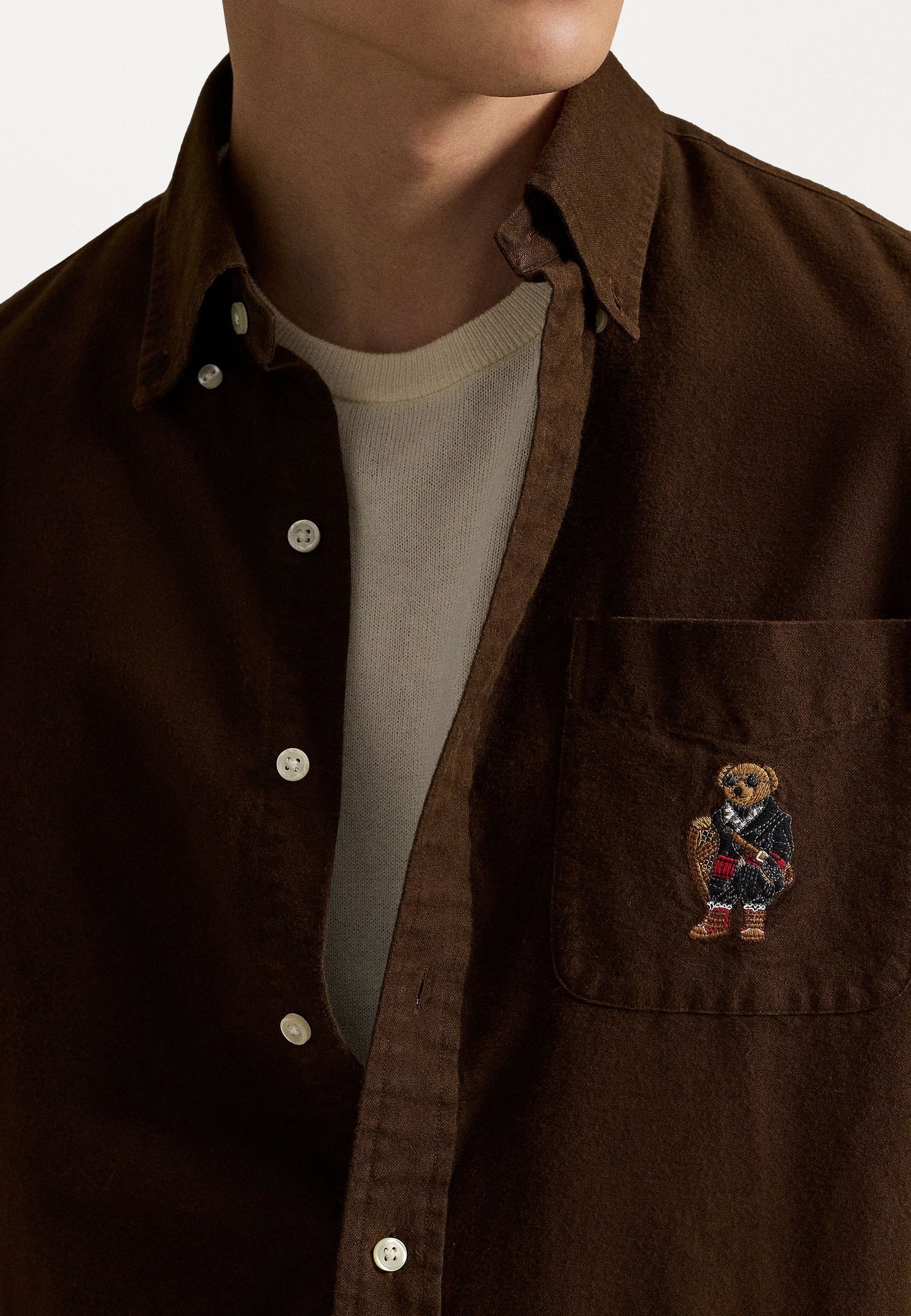Ralph Lauren Polo Bear Custom Fit Shirt - Limited Edition