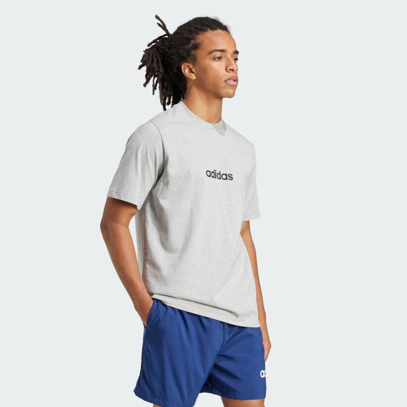 Adidas ESSENTIALS LINEAR SINGLE JERSEY T-shirt