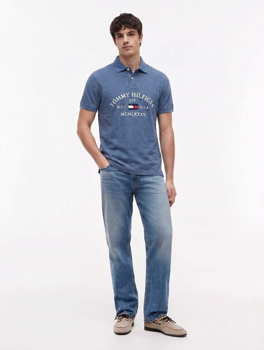 Tommy Hilfiger Regular Fit Stretch Polo Shirt