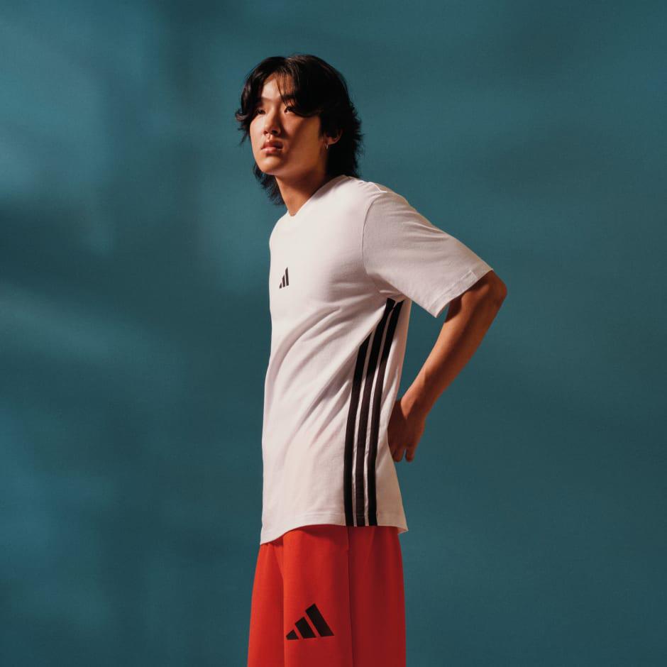 Adidas ESSENTIALS 3-STRIPES SINGLE JERSEY