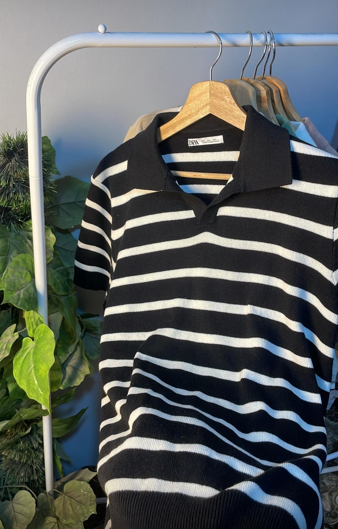 Zara Knit Polo Shirt