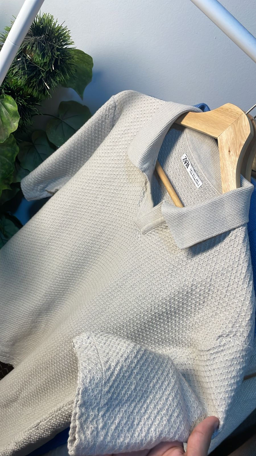 Zara Knit Polo Shirt
