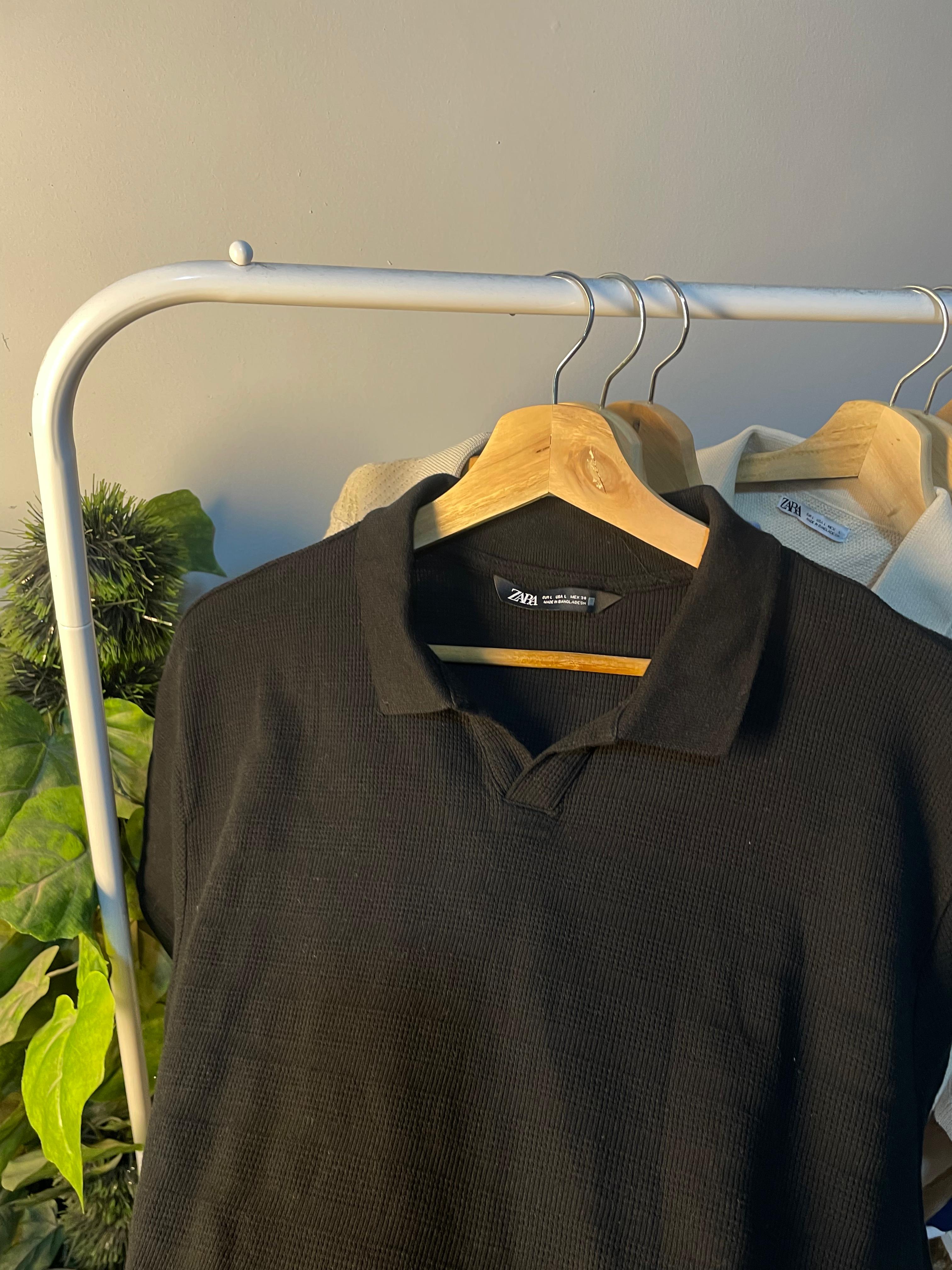 Zara Knit Polo Shirt