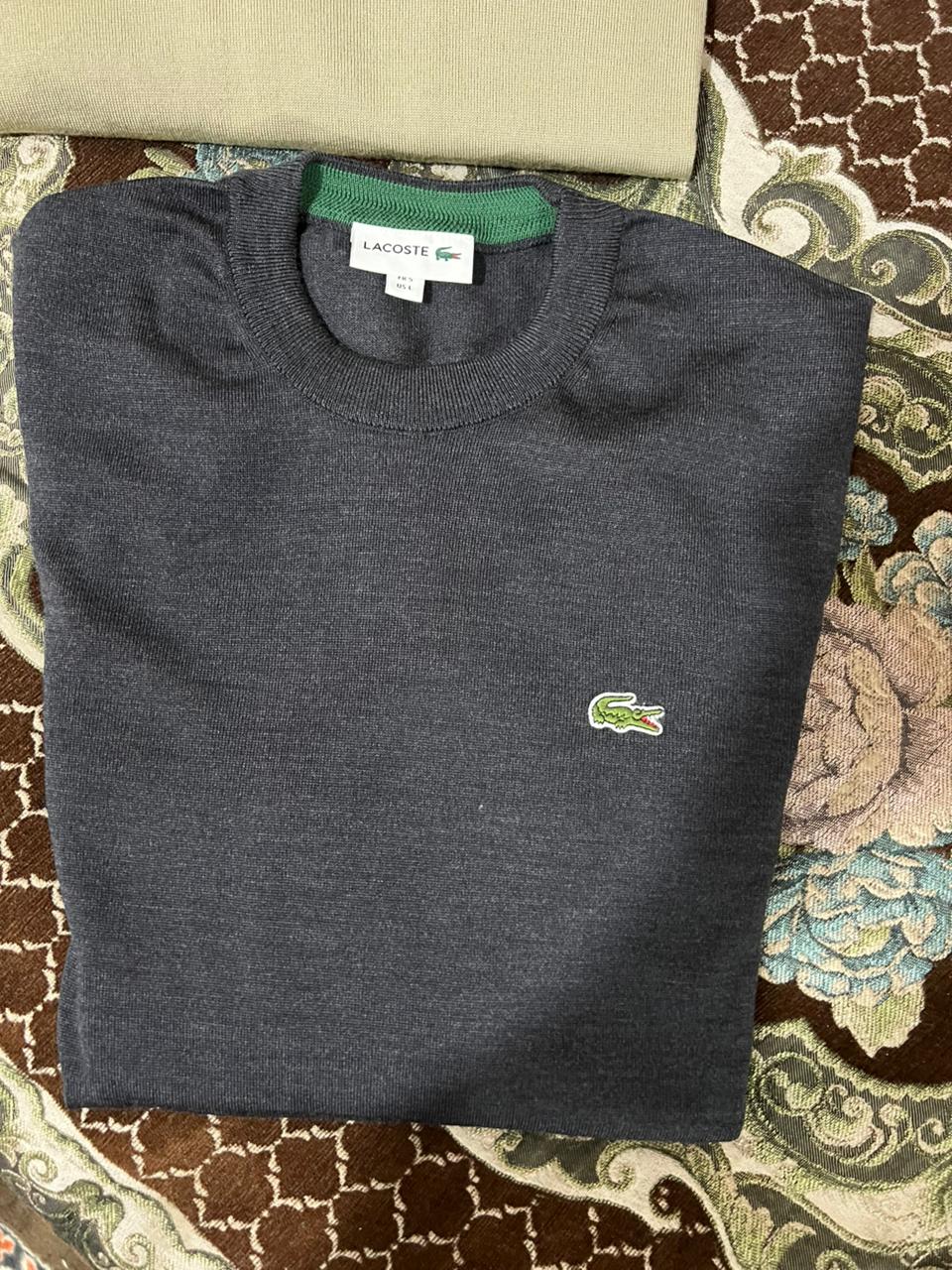 Lacoste Crewneck Cotton Sweater