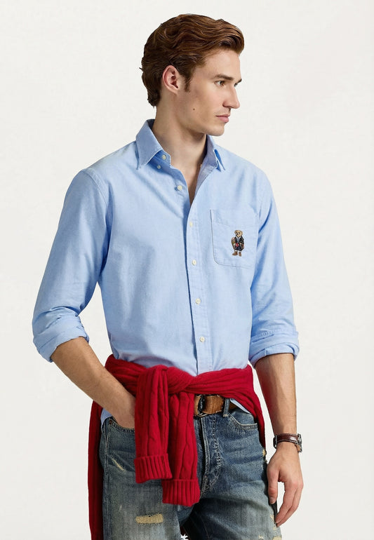 Ralph Lauren Polo Bear Custom Fit Shirt - Limited Edition