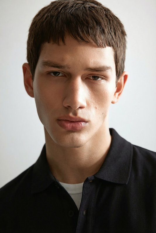 H&M Regular Polo Shirt Black