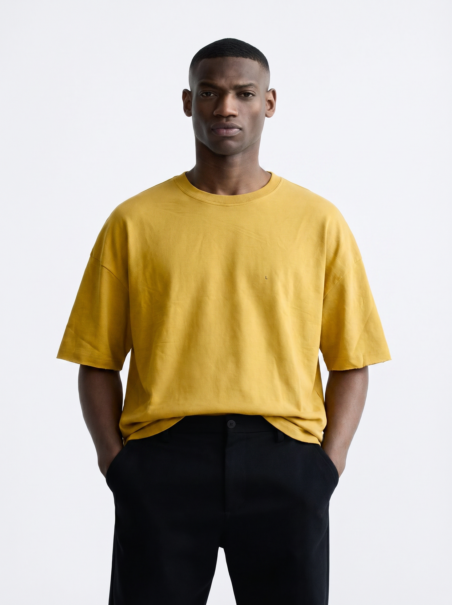 Zara Man Heavyweight Cotton T-shirt