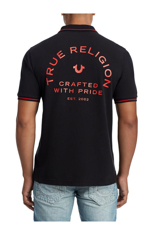 True Religion logo polo shirt