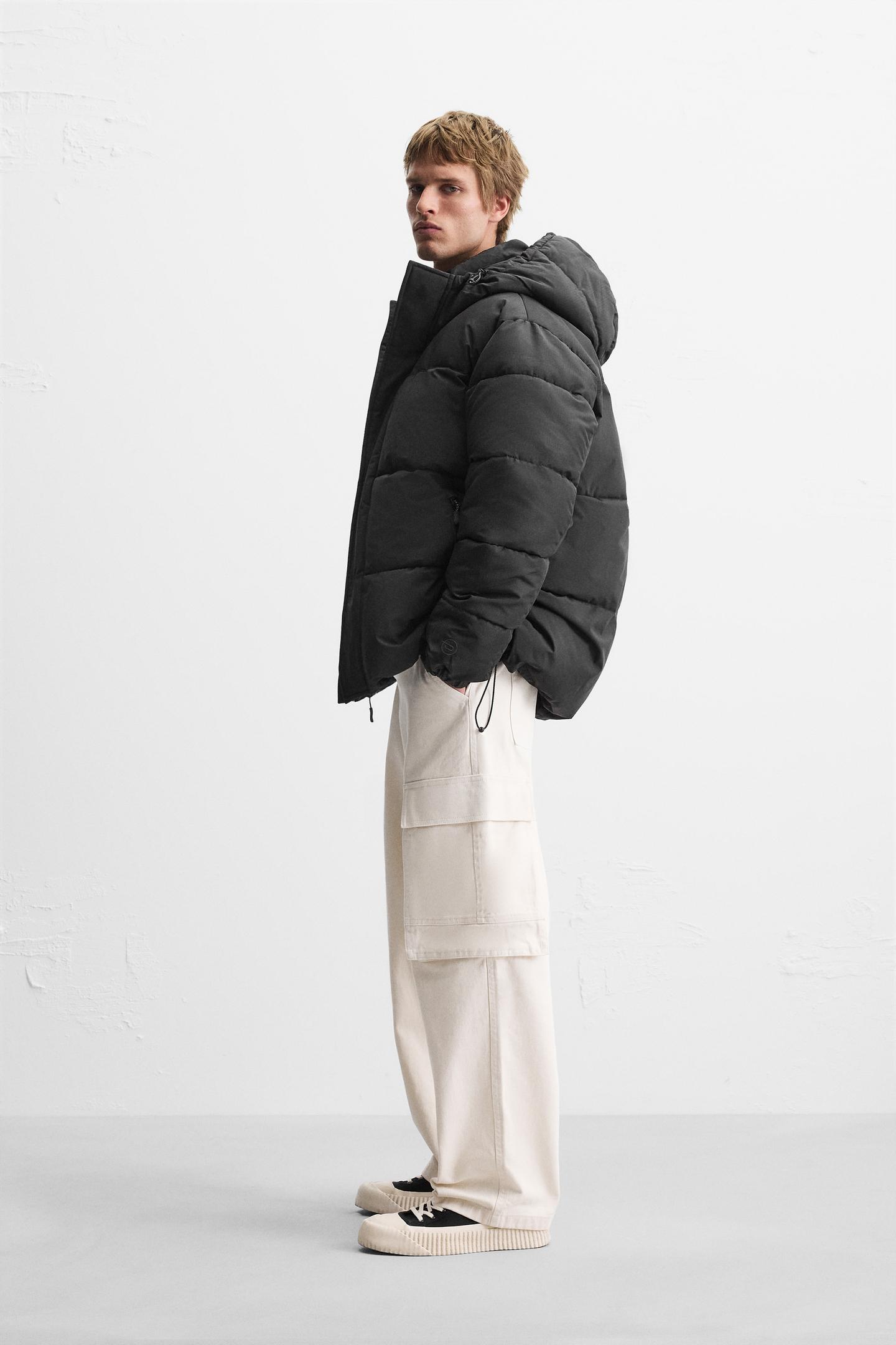 Zara dnwr puffer jacket