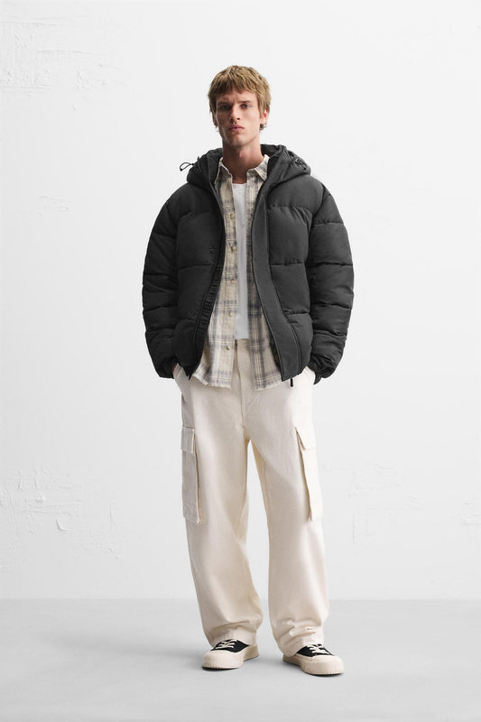 Zara dnwr puffer jacket
