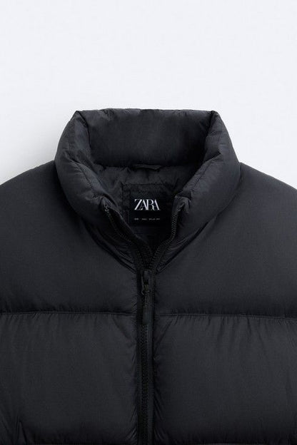 Zara  Dnwr puffer jacket black