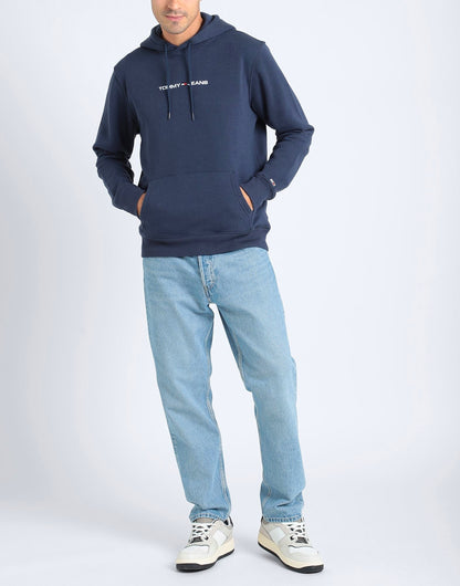 Tommy Jeans Hoodie Regular Fit - NavyBlue