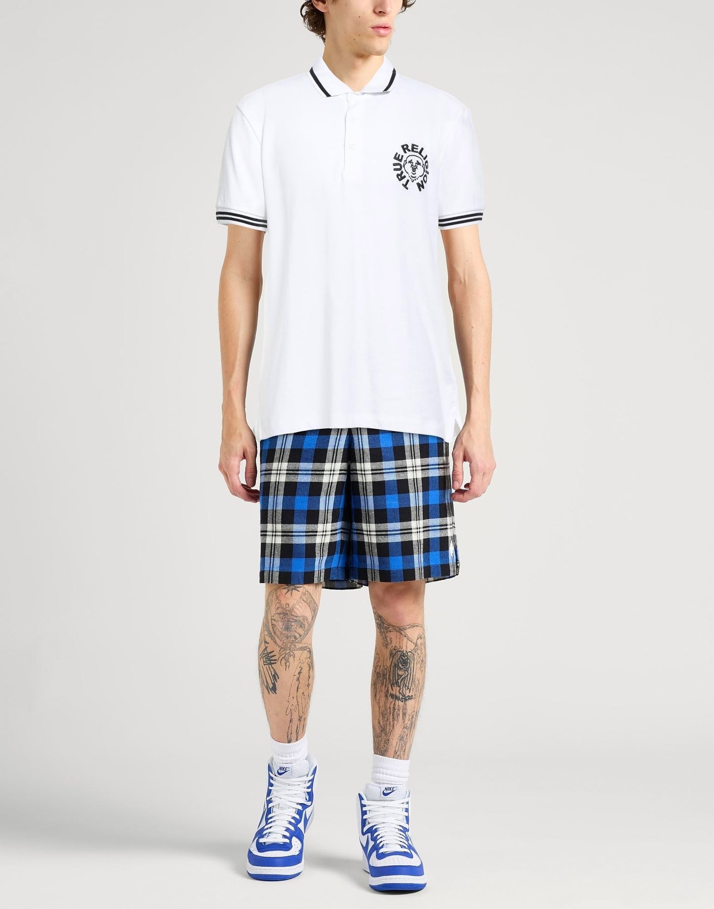 True Religion logo polo shirt