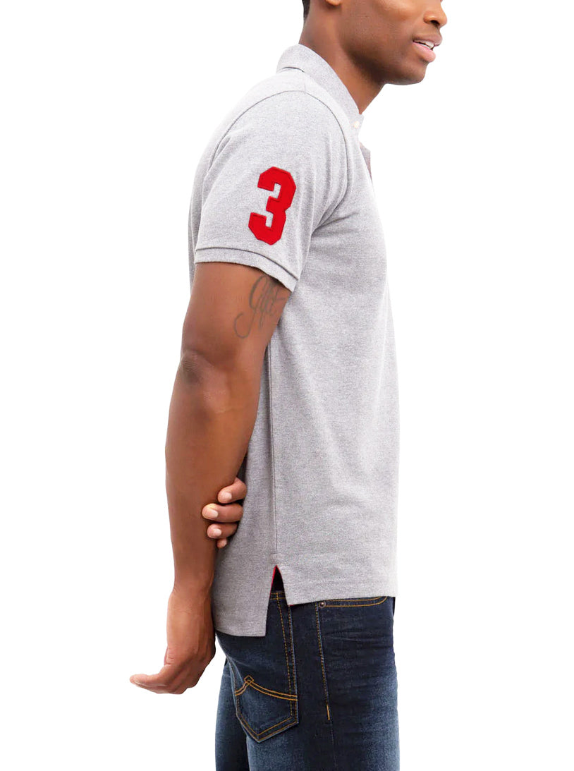 US Polo Breathable Cotton Pique Polo Shirt