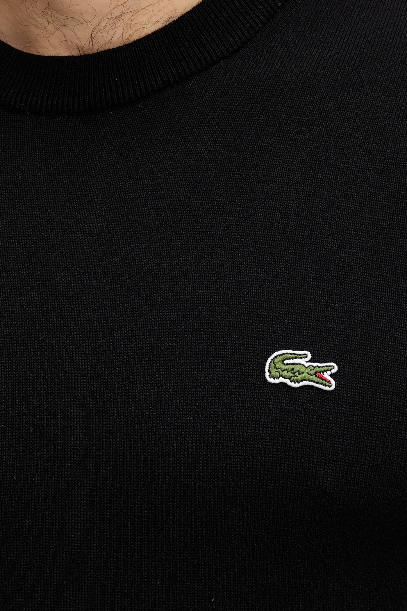 Lacoste Cotton Crewneck Sweater