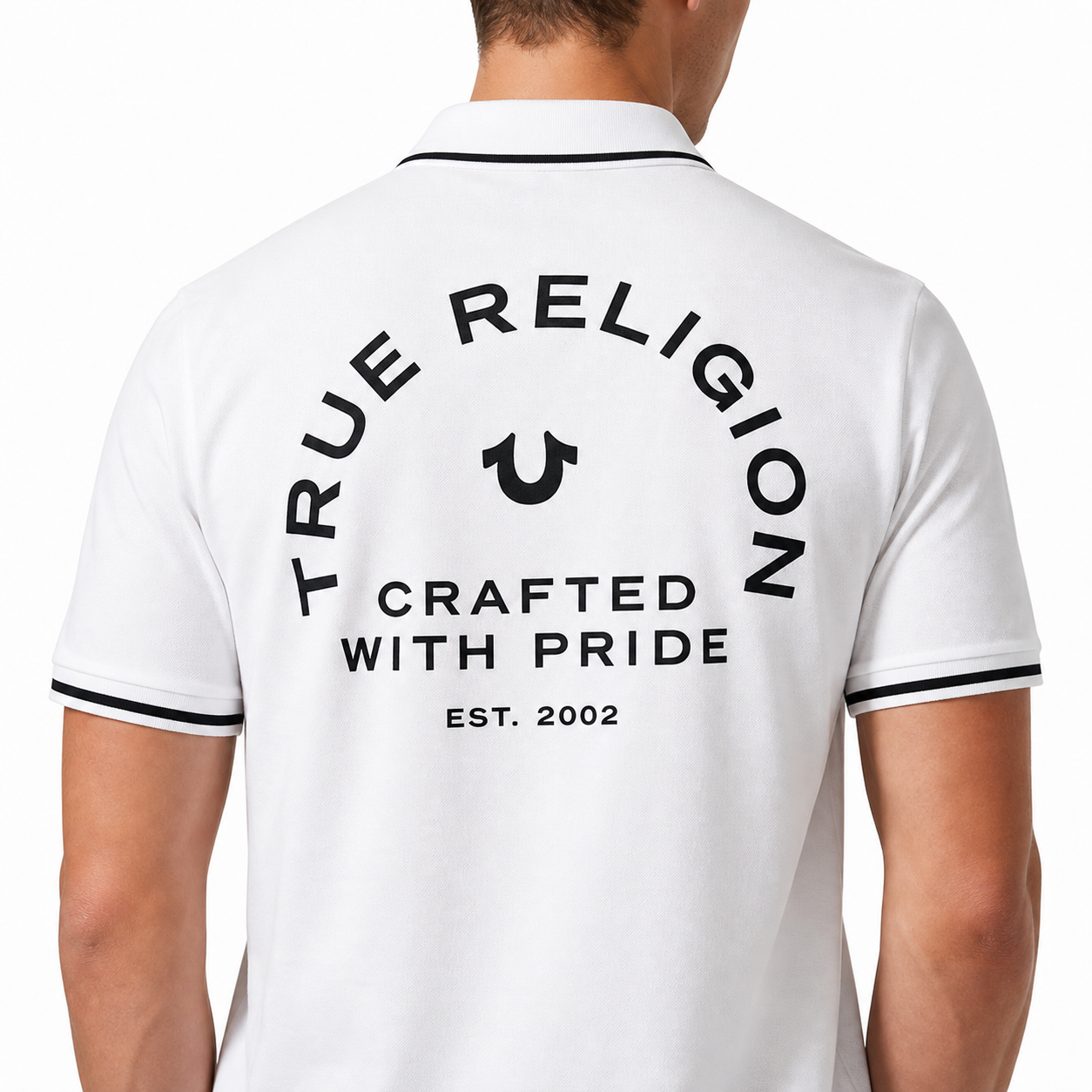 True Religion Slim Fit logo polo shirt