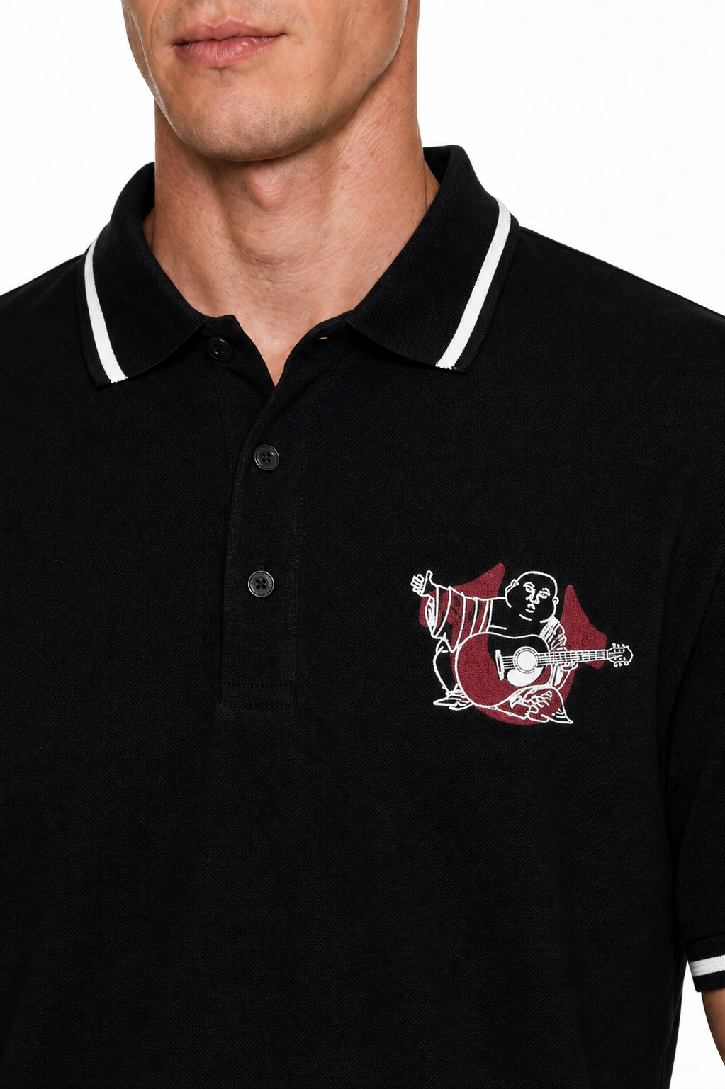 True Religion logo polo shirt