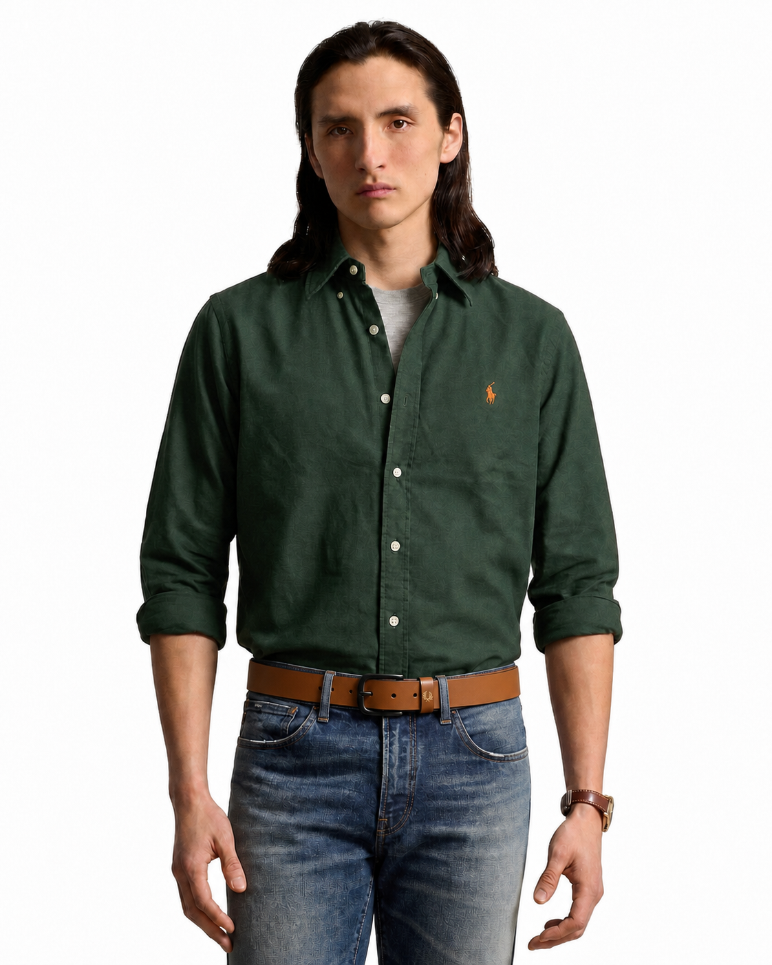 Fred Perry Leather Belt