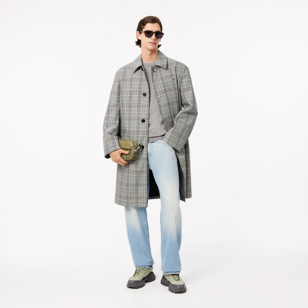 Lacoste Crewneck Lightweight Wool Sweater