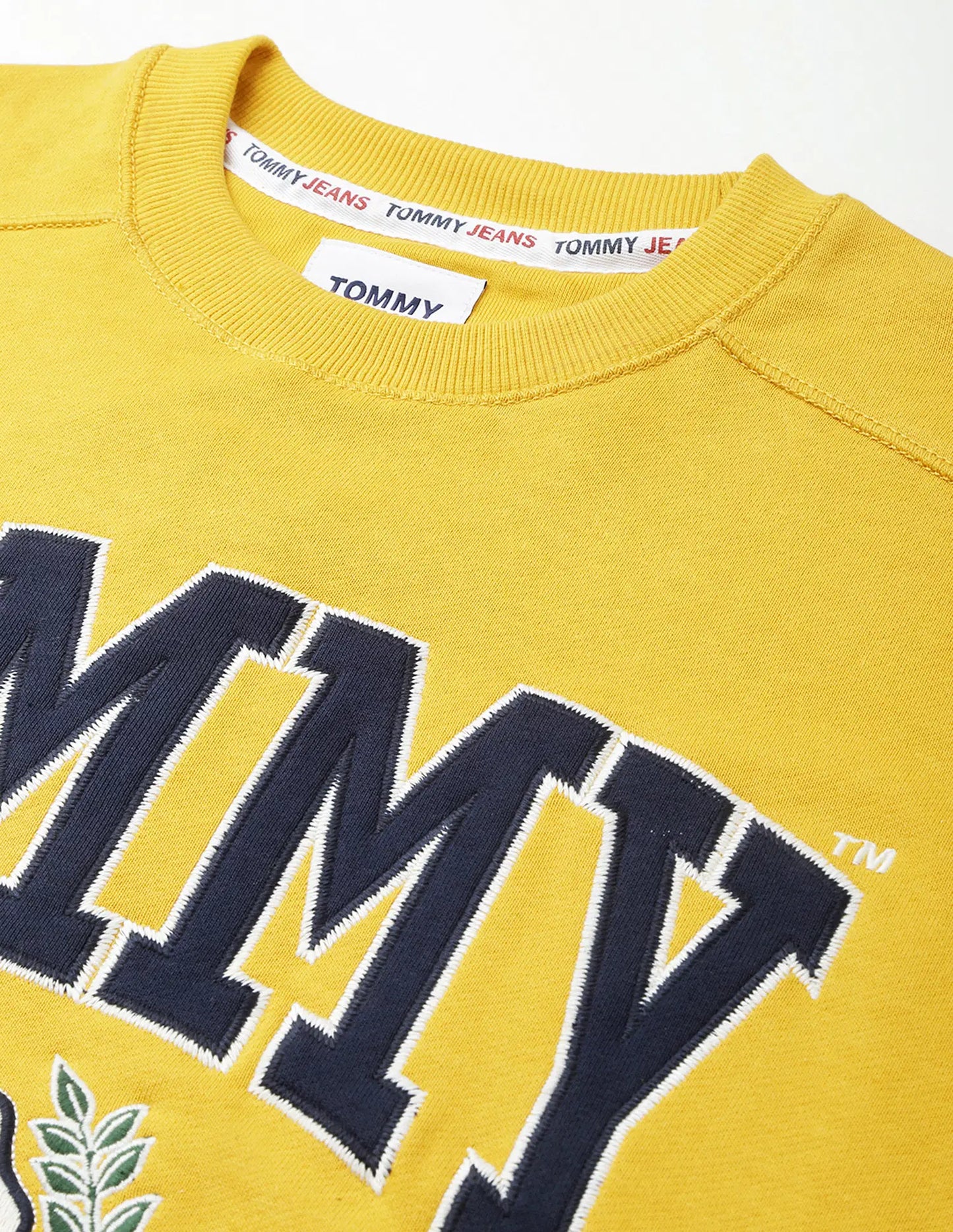 Tommy Jeans Crewneck Lightweight Boxi Fit - Yellow
