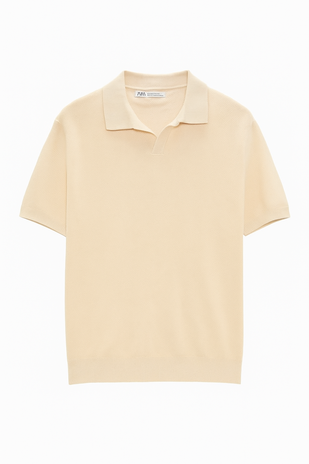 Zara Knit Polo Shirt