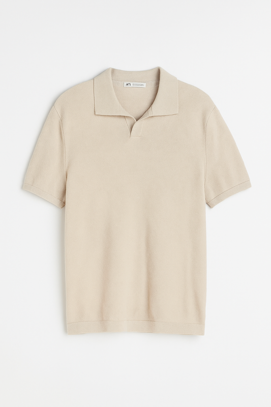 Zara Knit Polo Shirt
