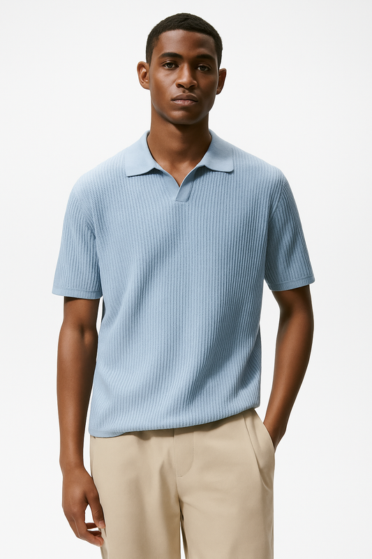 Zara Knit Polo Shirt