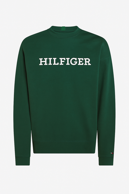 Tommy Hilfiger Embroidered Monotype Crewneck