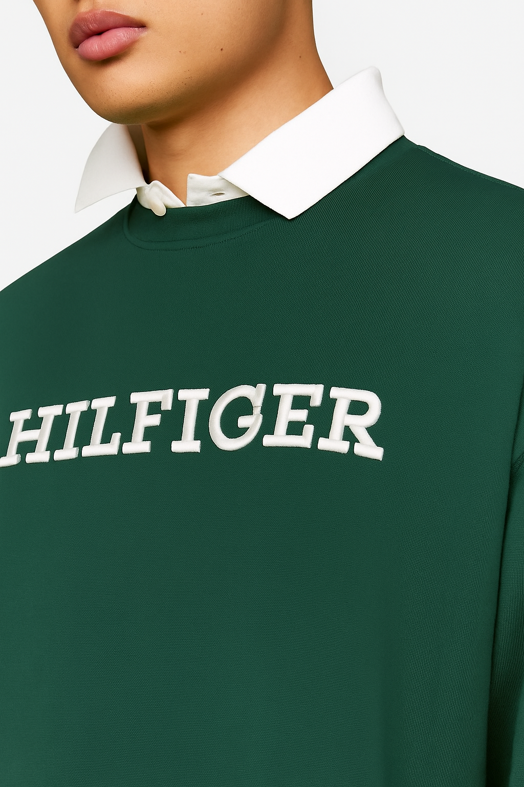 Tommy Hilfiger Embroidered Monotype Crewneck