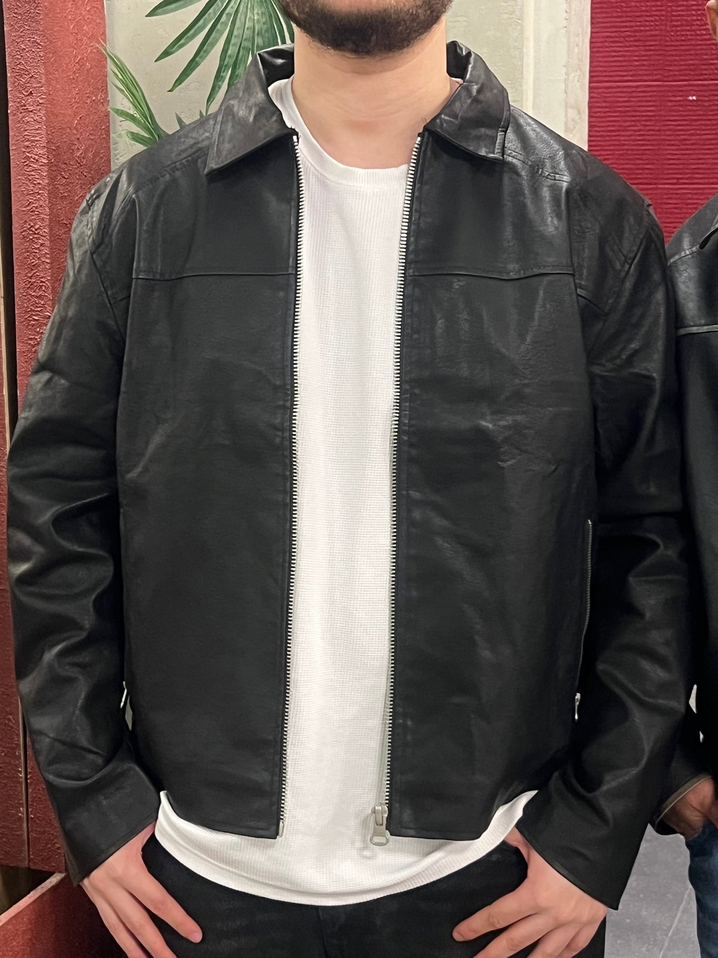 Pull&Bear Leather Jacket