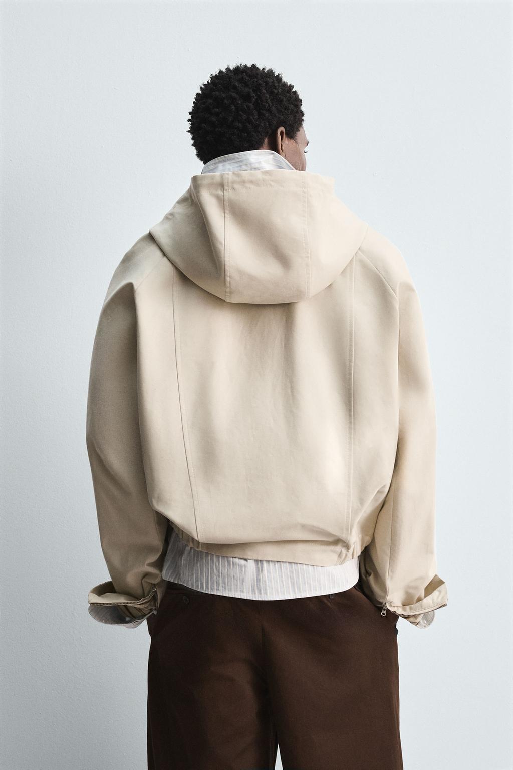 Zara CHECK REVERSIBLE JACKET