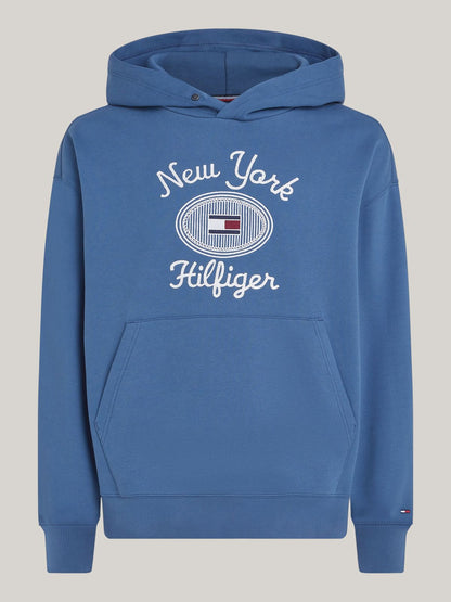 TOMMY HILFIGER HOODIE EMBROIDERED LOGO