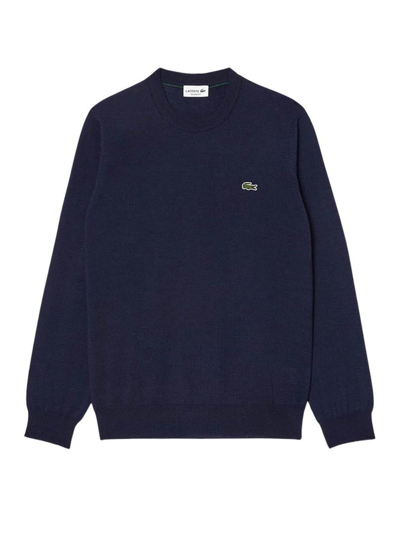 Lacoste Lightweight Wool Crewneck Sweater