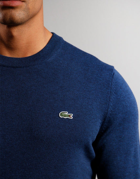 Lacoste Lightweight Wool Crewneck Sweater