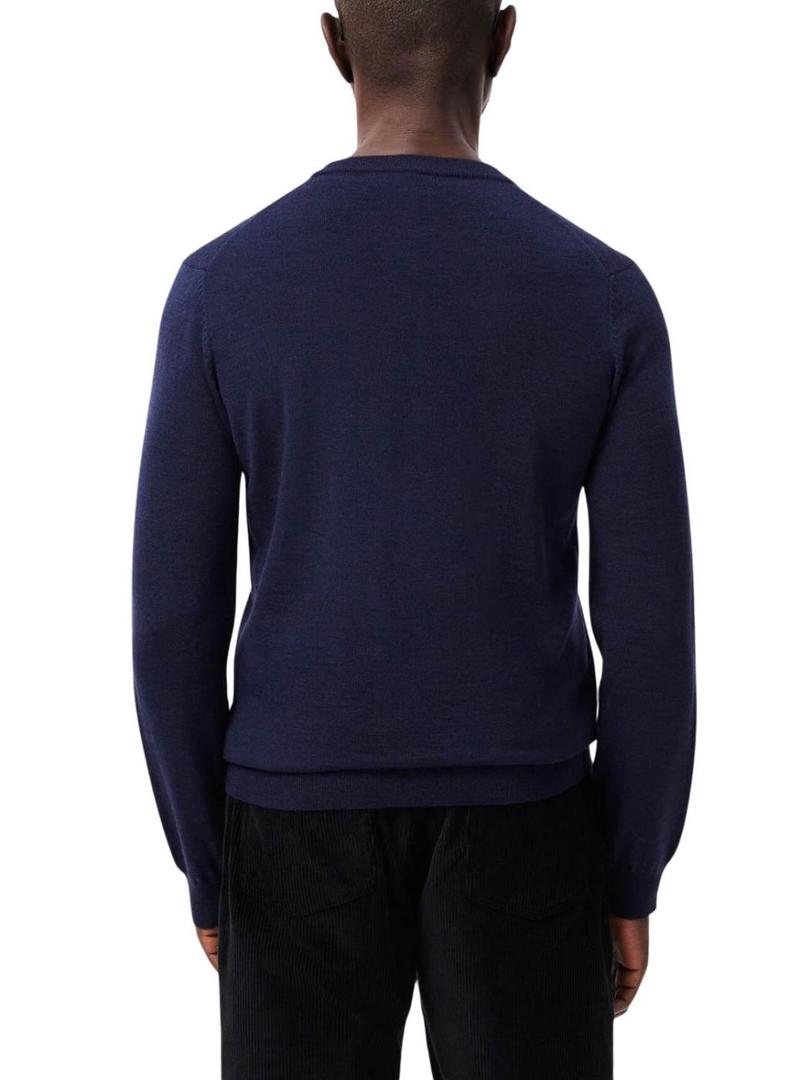 Lacoste Lightweight Wool Crewneck Sweater