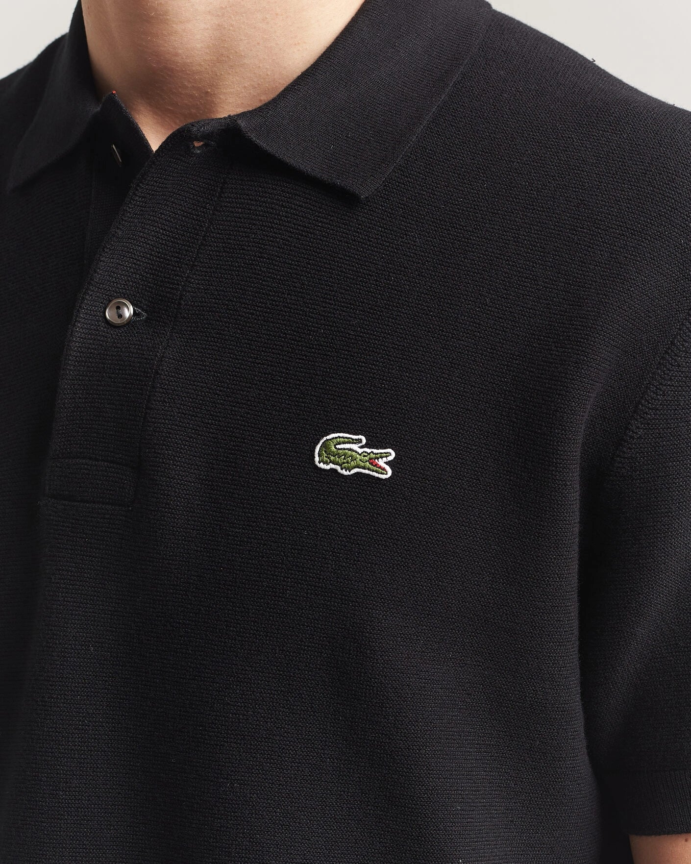 Lacoste Knitted Polo Shirt